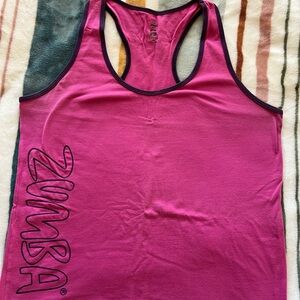 Zumba Fitness Women's Pink Tank Top